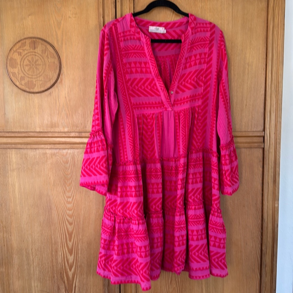 COPY - Devotion Twins embroidered Elle dress from Anthropologie